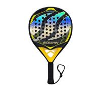 Side Spin - Pala de Pádel Grau 12K | Control preciso y Potencia explosiva | Forma Redonda | Fibra de Carbono 12k | Amarillo/Negro | Talla Única | Peso 365g