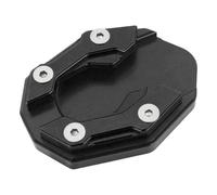 Side Stand Pad - Aluminum Alloy 7.2x5.7x1.4cm Motorcycle Base Plate, Anti Skid Support, Parking Foot Extension, Terrain Stability Enhancer Accessory | Sturdy Motorcycle Pad