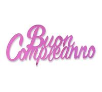 Side Topper Feliz Cumpleaños FUCSIA