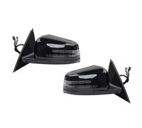 Side View Mirror Para Benz W204 C63 C200 C180 2006-2013 Espejo retrovisor eléctrico automático izquierdo y derecho Conjunto espejo puerta lateral Retrovisor Espejo Completo(Left and Right A)