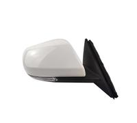 Side View Mirror Para Cadillac Para ATS Para ATSL 2014-2018 Luz señal giro automática Espejos laterales con calefacción Tapa cubierta Lente vidrio LED Retrovisor Espejo Completo(11 Wire Right T)