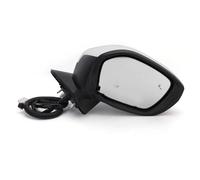 Side View Mirror Para Civic 2022 2023 EE.UU. Blind Spot Espejos con calefacción Lente Tapa Power Glass Accesorios para automóviles 7pins Retrovisor Espejo Completo(White R)
