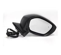 Side View Mirror Para Civic 2022 2023 EE.UU. Blind Spot Espejos con calefacción Lente Tapa Power Glass Accesorios para automóviles 7pins Retrovisor Espejo Completo(Black R)