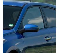 Side View Mirror Para Hyundai I20 2016-2017 Espejo retrovisor con calefacción y luces intermitentes plegables eléctricas Espejos Retrovisores Completos(Blue 5 pin Left G)