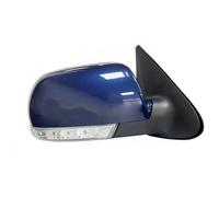 Side View Mirror Para Hyundai Para Santa Fe Para Santafe IX55 2008-2012 1PCS Conjunto espejo retrovisor coche 8 pines con señal giro Retrovisor Espejo Completo(Blue-Right Side)