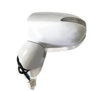 Side View Mirror Para JAZZ Para CITY 2003-2008, 5 cables con indicador, sin plegado automático, 1 espejo retrovisor para coche. Retrovisor Espejo Completo(Unpainted-Left)