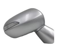 Side View Mirror Para JAZZ Para CITY 2003-2008, 5 cables con indicador, sin plegado automático, 1 espejo retrovisor para coche. Retrovisor Espejo Completo(Silver-Right Side)