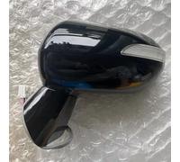 Side View Mirror Para JAZZ Para CITY 2003-2008, 5 cables con indicador, sin plegado automático, 1 espejo retrovisor para coche. Retrovisor Espejo Completo(Black-Left Side)