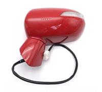 Side View Mirror Para JAZZ Para CITY 2003-2008, 5 cables con indicador, sin plegado automático, 1 espejo retrovisor para coche. Retrovisor Espejo Completo(Red-Left Side)