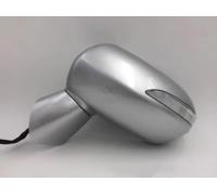 Side View Mirror Para JAZZ Para CITY 2003-2008, 5 cables con indicador, sin plegado automático, 1 espejo retrovisor para coche. Retrovisor Espejo Completo(Silver-Left Side)
