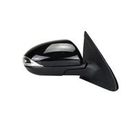 Side View Mirror Para Mazda 3 BL 2008-2014, 3 cables sin LED, 7 cables con LED, conjunto de espejo retrovisor exterior de puerta de coche Retrovisor Espejo Completo(7 Wire Right N)