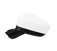 Side View Mirror Para Mazda CX-5 CX5 13-14 de 8 pines. Espejo retrovisor lateral plegable eléctrico con luz de giro LED calefactable Retrovisor Espejo Completo(Unpainted-Left Side A)