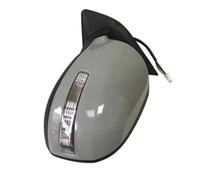 Side View Mirror Para Mitsubishi para Outlander 2013-2020, luces de señal de giro, accesorios para coche Reflector de espejo lateral LED Retrovisor Espejo Completo(Only Right A)