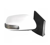 Side View Mirror Para Toyota Para Corolla E150 2007-2013 Auto con conjunto de espejo retrovisor con señal de giro LED Retrovisor Espejo Completo(7 Wire Right D)