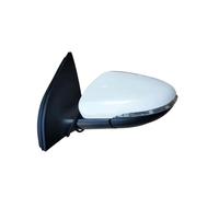 Side View Mirror Para VW Para Golf 6 2008-2013 Conjunto de espejo retrovisor 6 líneas: Ajuste eléctrico la lente calefacción, plegado manual 1PCS Retrovisor Espejo Completo(1PCS polar white L)