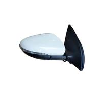 Side View Mirror Para VW Para Golf 6 2008-2013 Conjunto de espejo retrovisor 6 líneas: Ajuste eléctrico la lente calefacción, plegado manual 1PCS Retrovisor Espejo Completo(1PCS polar white R)
