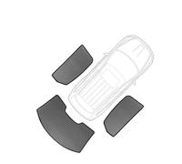 Side Window Visor Coche Parasol Delantero Coche Accesorios Parabrisas Cortina Vehículo Parasol Ventana Lateral Visera para Accord X 10th 2018 2019 2020 2021 2022