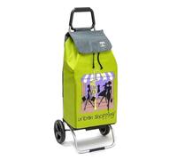 Sidebag® - Carrito de carreras plegable con 2 ruedas de aluminio, carrito de compras, bolsa extraíble, impermeable, gran capacidad, 55 L, carga máxima: 30 kg, ligera y compacta, fabricación francesa