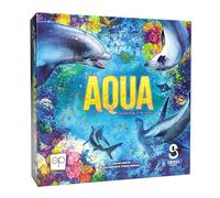 Sidekick Games | Aqua: Biodiversity in The Oceans | Juego de Mesa | Emocionante Juego de Estrategia para Adultos y familias | Juego de colocación de baldosas temáticas | Edad 8+ | 1-4 Jugadores