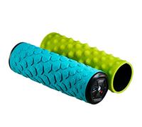 Sidekick Rodillo vibratorio Flare | Calor, vibración, Bluetooth habilitado e intercambiable mangas para recuperación muscular avanzada.