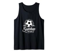 Sideline Mom Soccer Mama Soccer Mom Gift Game Days Camiseta sin Mangas