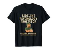 Sideline Psicología Profesor Fútbol Humor Diseño Camiseta