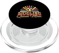Sideline Queen Mom Soccer Mom Gift Game Days Gift For Mom PopSockets PopGrip para MagSafe