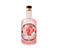 SIDERIT Gin Hibiscus 43% Vol, 700ml - Ginebra floral artesanal destilada con flor de hibisco y 12 botánicos. Proceso de triple destilación en vidrio para máxima pureza y equilibrio aromático.