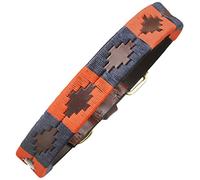 SideWinder Collar tipo polo de piel auténtica hecho a mano para perros pequeños y grandes