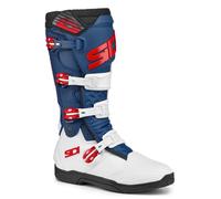 Sidi 2327-0921-47 X Poder Sc Botas 12-12.5 Blanco/Azul Marino/Rojo