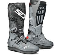 Sidi Atojo SRS Botas de Motocross, negro-gris, tamaño 46 para Hombres