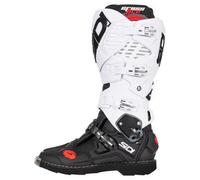 Sidi Crossfire 3 Botas de motocross, negro-blanco, tamaño 46 para Hombres
