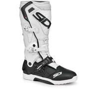 Sidi Crossair Botas de motocross, Negro/Blanco, Talla 45