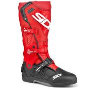 Sidi Crossair Botas de motocross, negro-rojo, tamaño 42 para Hombres