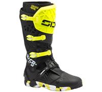 Sidi Crossair-X Botas de motocross, negro/amarillo, Talla 41