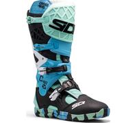 Sidi Crossair-X Botas de motocross, negro-azul, tamaño 43 para Hombres