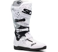 Sidi Crossair-X Botas de motocross, negro-blanco, tamaño 49 para Hombres