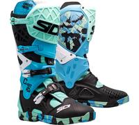 Sidi Crossair X Messy, botas 42 EU male Verde Menta/Azul Claro/Negro/Blanco