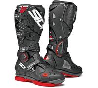 Sidi Crossfire 2 SM Botas de motocross, Negro/Blanco/Rojo, Talla 42