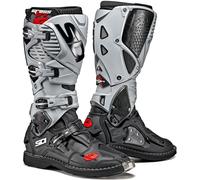 Sidi Crossfire 3 Botas de motocross, negro-gris, tamaño 48 para Hombres