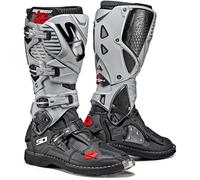 Sidi Crossfire 3 Botas de motocross, negro-gris, tamaño 49 para Hombres
