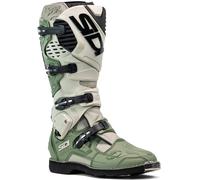 Sidi Crossfire 3 Botas de motocross, verde-beige, tamaño 45 para Hombres