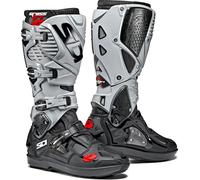 Sidi Crossfire 3 SRS Motocross Boots Botas de Motocross, negro-gris, tamaño 43