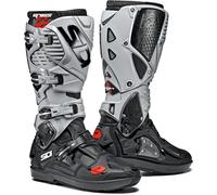 Sidi Crossfire 3 SRS Botas de Motocross, negro/gris, Talla 46