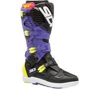 Botas de Cross Sidi Crossfire 3 SRS 2026 Violeta/Negro/Amarillo Flúor43 Violeta,Negro,Amarillo Flúor