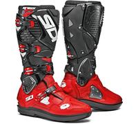 Sidi Crossfire 3 SRS Botas de Motocross, negro-rojo, tamaño 40 para Hombres