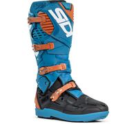 Sidi Crossfire 3 SRS Botas de Motocross, verde-azul-bronce, tamaño 43 para Hombres