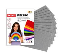 SIDI Fieltro Gris 20 Láminas 20x30 Tela Manualidades DIY