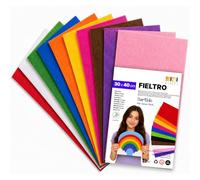 SIDI Fieltro Surtido 40 Láminas 40x30 Tela Manualidades DIY