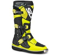 Sidi Flame, botas niños 31 EU male Negro/Amarillo Neón